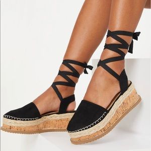 Pretty Little Thing Espadrilles!!! Brand New!
